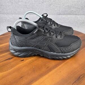 ASICS Gel-Venture 8 Womens Running Shoes Black Wide 1012B314 Size 7